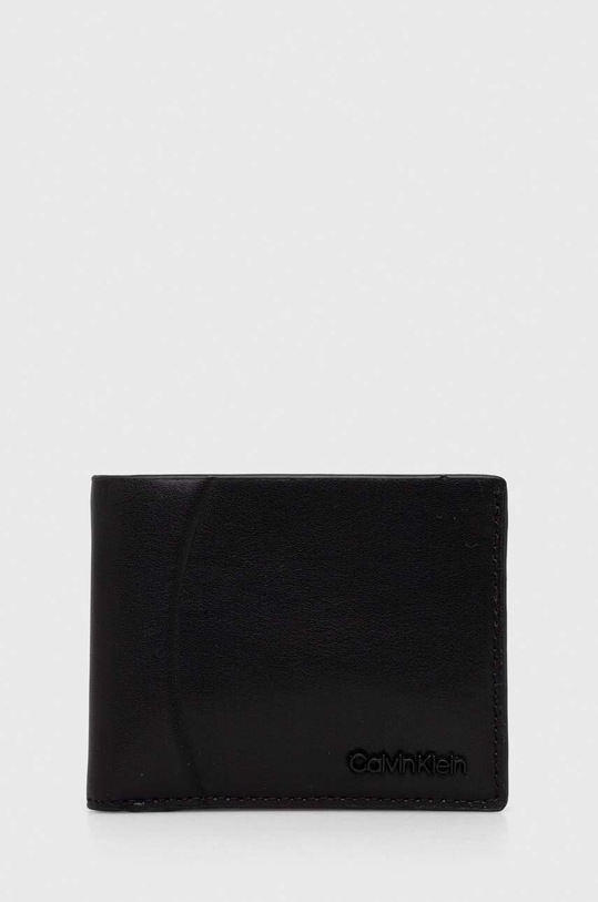 Calvin Klein portfel skóra licowa czarny K50K511695