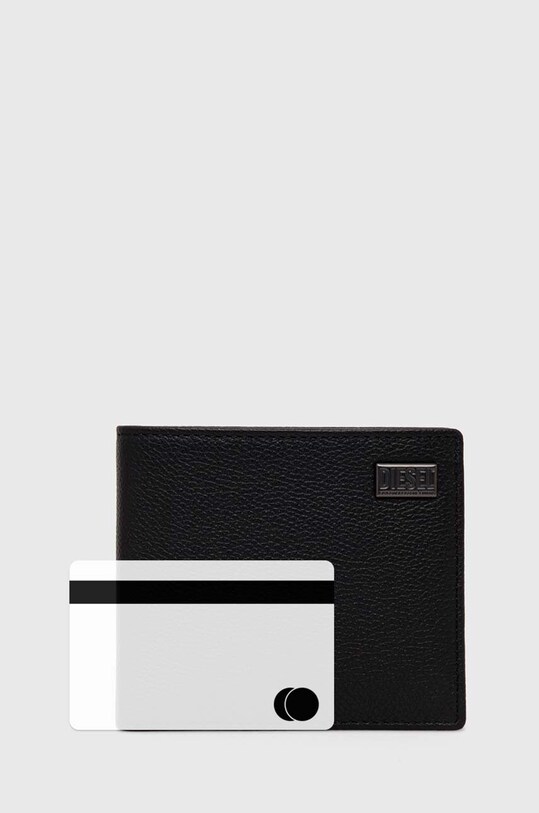 Diesel portafoglio in pelle nero X09909.P0685