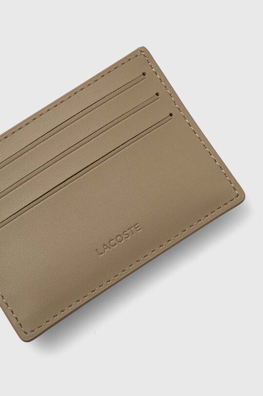 Lacoste card holder NH4397 bej SS24
