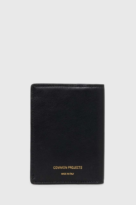 Δερμάτινη θήκη για κάρτες Common Projects απλό μαύρο 9174.7547