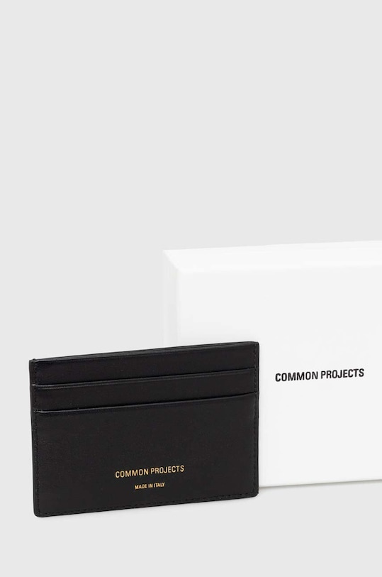 Кожаный чехол на карты Common Projects Multi Card Holder чёрный 9177.7547