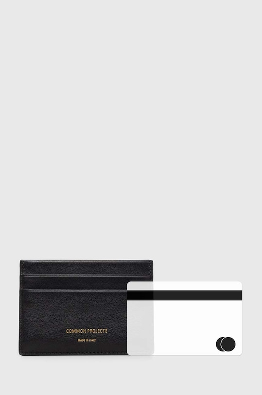 Кожаный чехол на карты Common Projects Multi Card Holder 9177.7547 чёрный