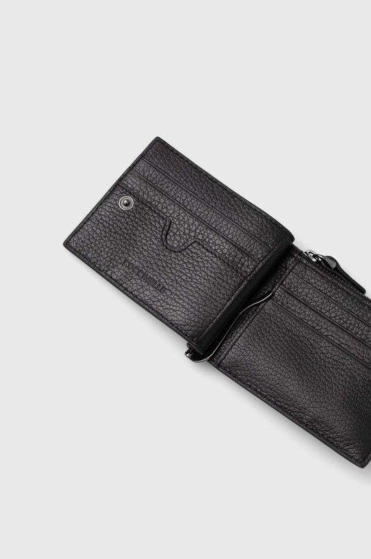 Accesorii Coccinelle portofel de piele E2.MUK.81.06.01 negru