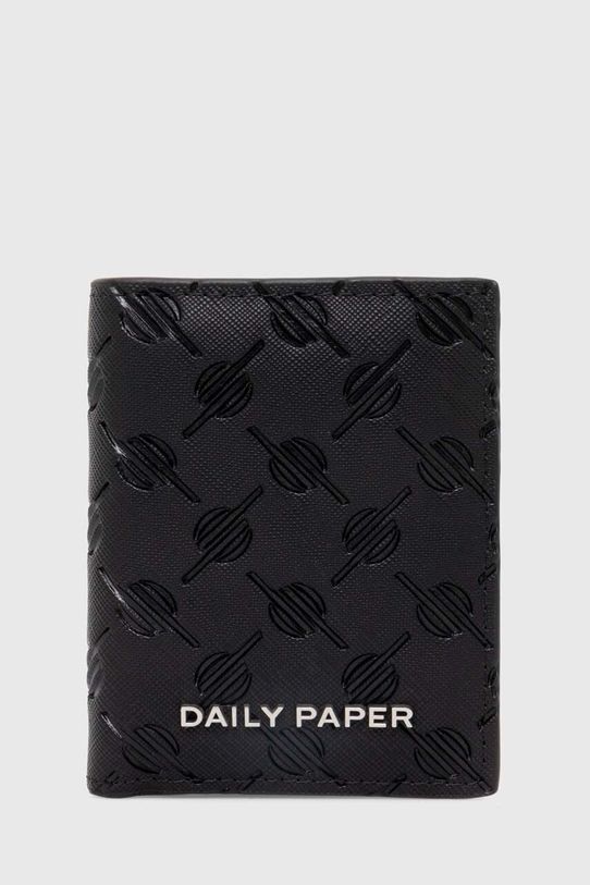 Кошелек Daily Paper Kidis Monogram Wallet гладкий чёрный 2321157