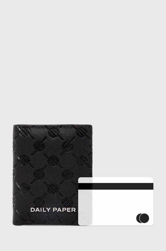Кошелек Daily Paper Kidis Monogram Wallet чёрный 2321157