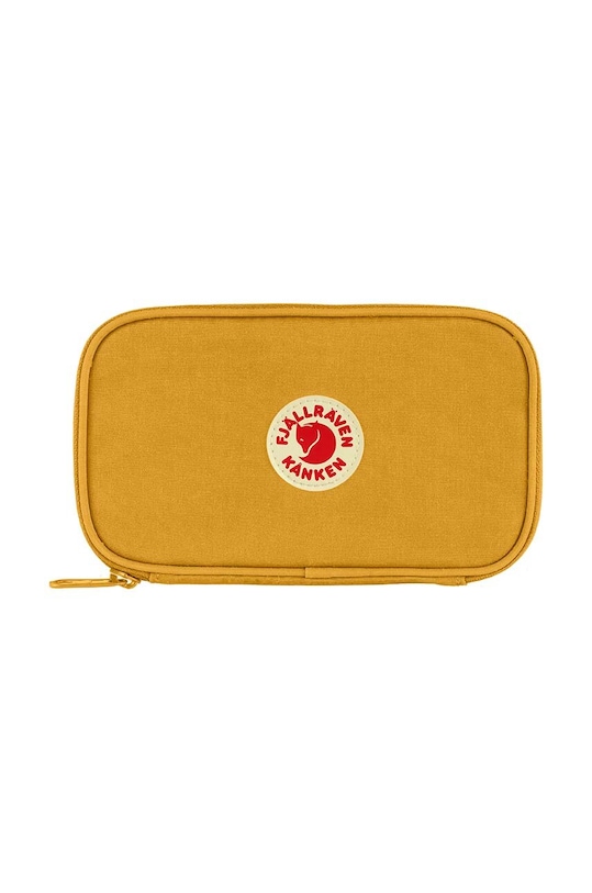 Peněženka Fjallraven Kanken Travel Wallet hladký žlutá F23781.160