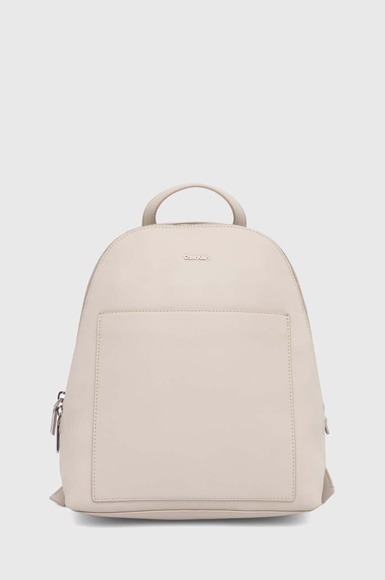 Calvin Klein plecak nie mieści A4 beżowy K60K611363