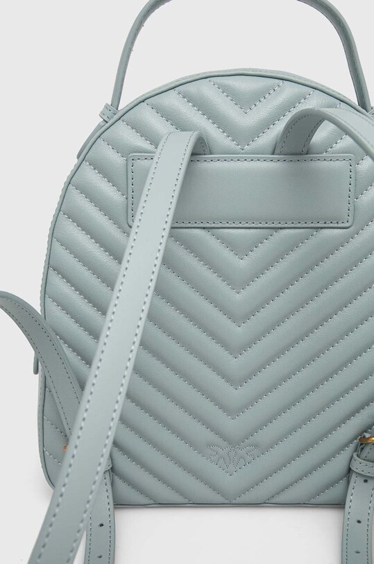 Akcesoria Pinko plecak skórzany 102530.A1J2 niebieski