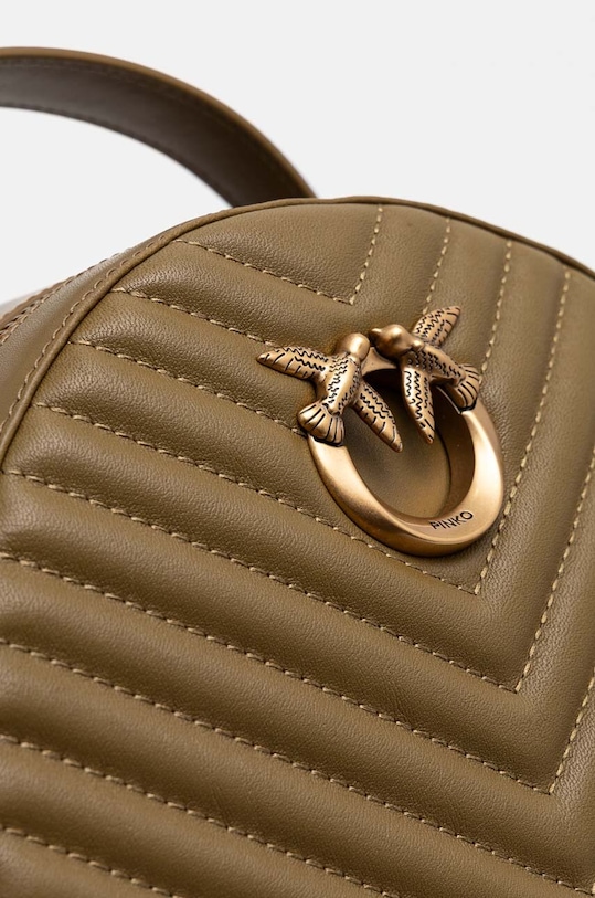Kožený batoh Pinko hnědá 102530.A1J2