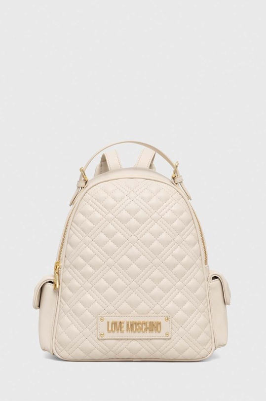Love Moschino plecak aplikacja beżowy JC4015PP1I