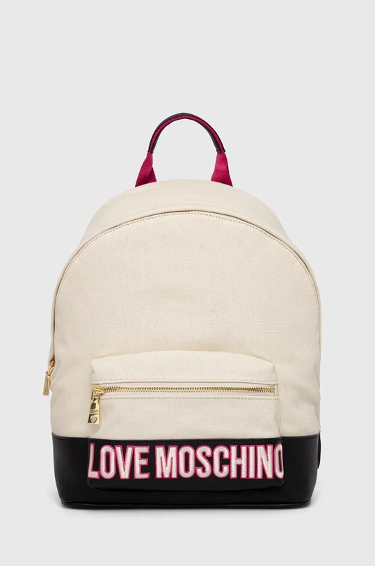 Love Moschino plecak tekstylny beżowy JC4039PP1I