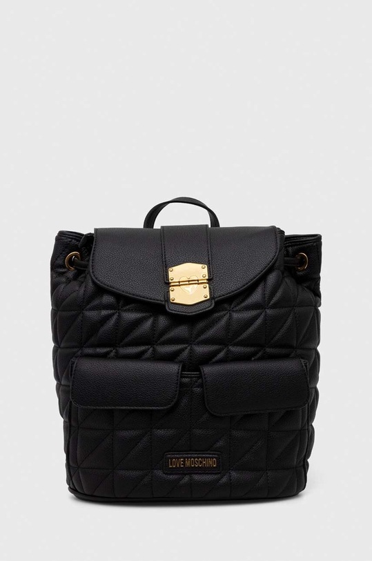 Love Moschino plecak nie mieści A4 czarny JC4051PP1I