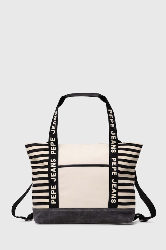 Pepe Jeans poșetă ZOEY LOTTIE incape in A4 negru PL031538