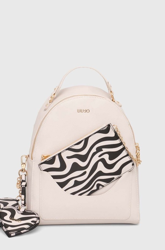 Ruksak Liu Jo imitácia kože béžová AA4053.E0087