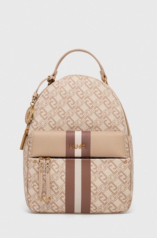 Liu Jo plecak nie mieści A4 beżowy AXX031.E0538