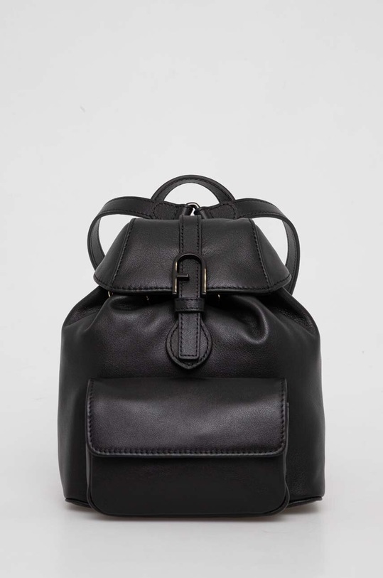 Furla bőr hátizsák textil fekete WB01291.BX2045.O6000