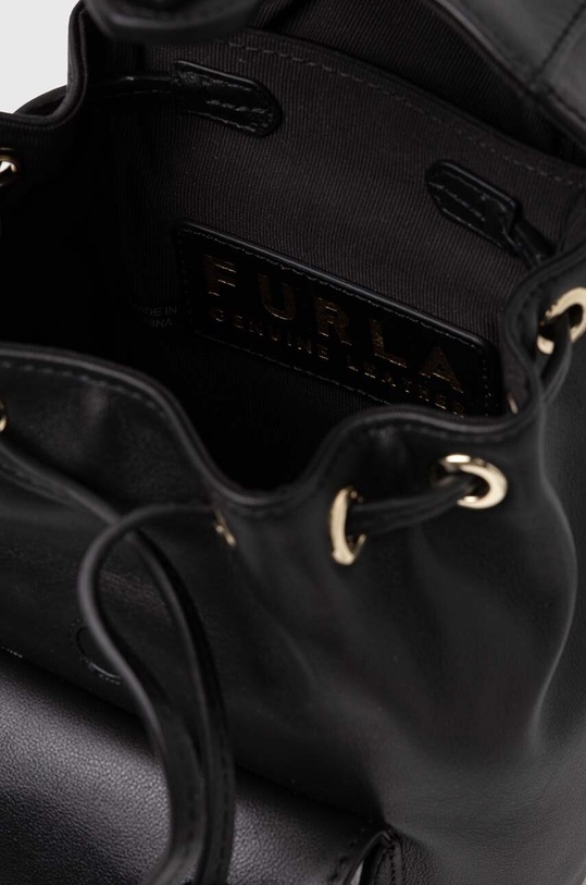 Kožený batoh Furla WB01291.BX2045.O6000 černá