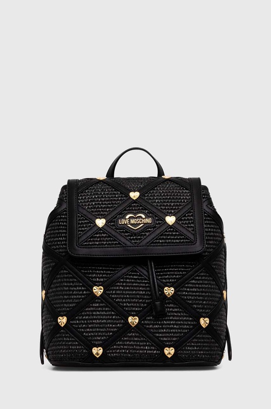 Love Moschino plecak nie mieści A4 czarny JC4309PP0I