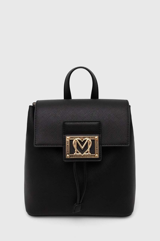 Love Moschino hátizsák szintetikus bőr fekete JC4333PP0I