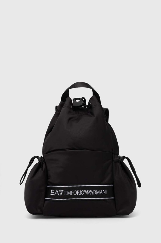 EA7 Emporio Armani plecak tekstylny czarny 289500.4R942.00020