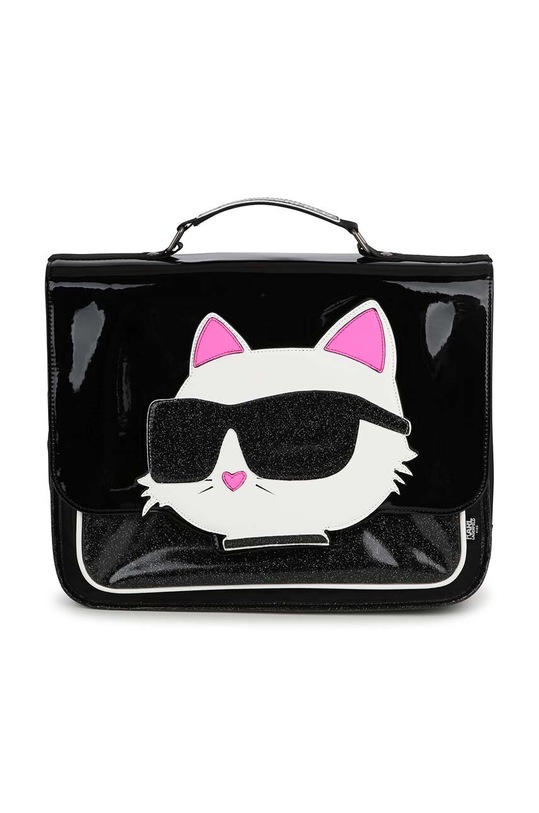 Karl Lagerfeld plecak dziecięcy tekstylny czarny Z30156.