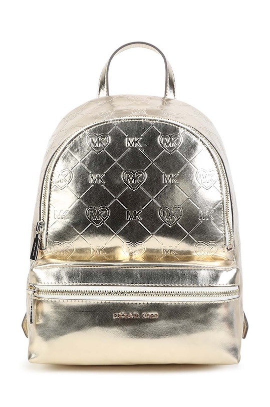 Michael Kors plecak dziecięcy imitacja skóry licowej złoty R30101.