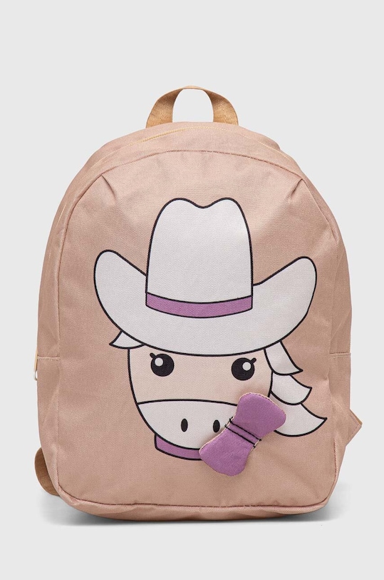 Παιδικό σακίδιο United Colors of Benetton απλικέ μπεζ 6FK8GY00G.P.Seasonal