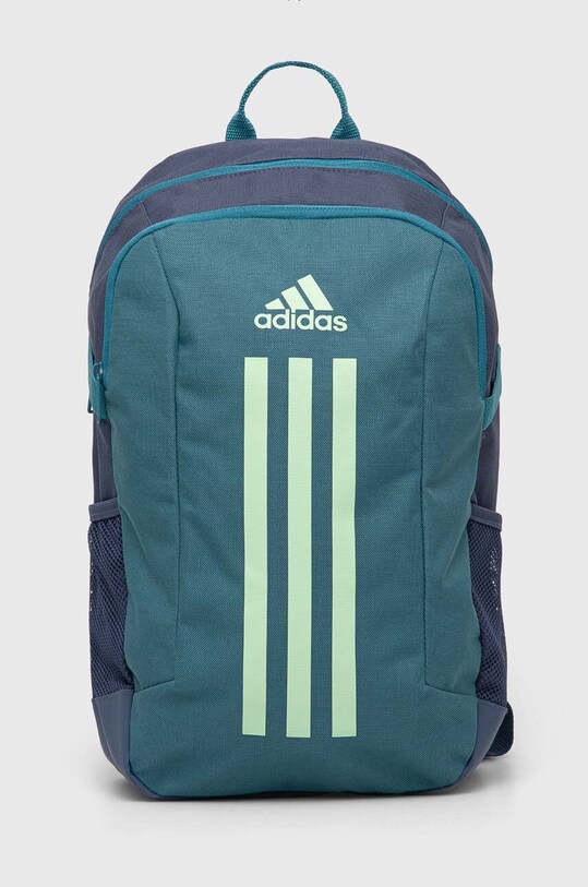 Детска раница adidas Performance POWER BP PRCYOU текстилен зелен IP0338