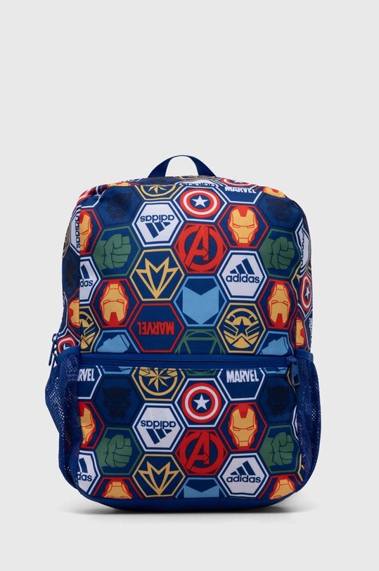 adidas Performance zaino bambino/a x Marvel stampa all-over blu IT9422