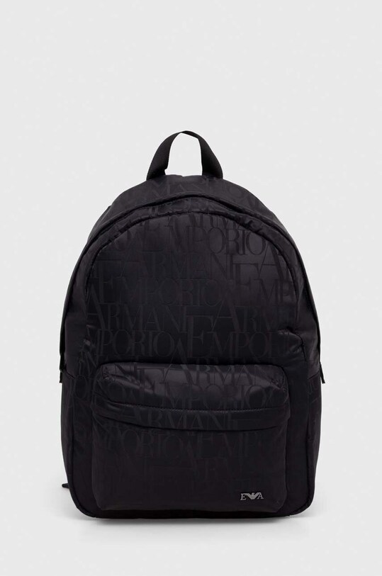 Детский рюкзак Emporio Armani гладкий чёрный 402549.4R566