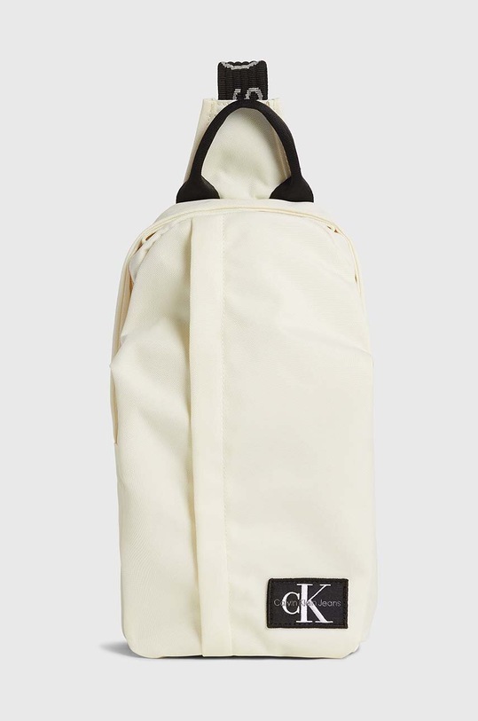 Dětský batoh Calvin Klein Jeans nášivka béžová IU0IU00586.PPYH