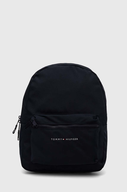 Παιδικό σακίδιο Tommy Hilfiger υφασμάτινο σκούρο μπλε AU0AU01864.PPYH
