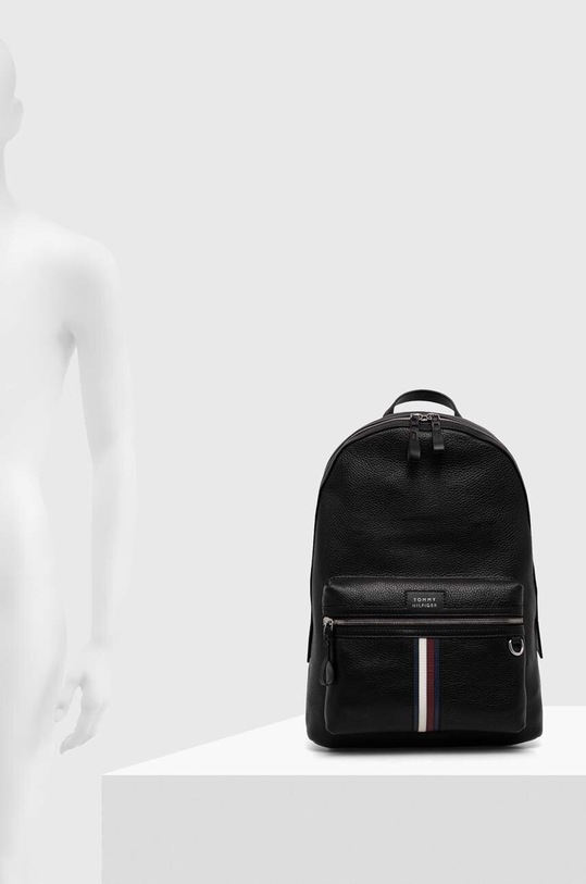Kožený batoh Tommy Hilfiger AM0AM12293