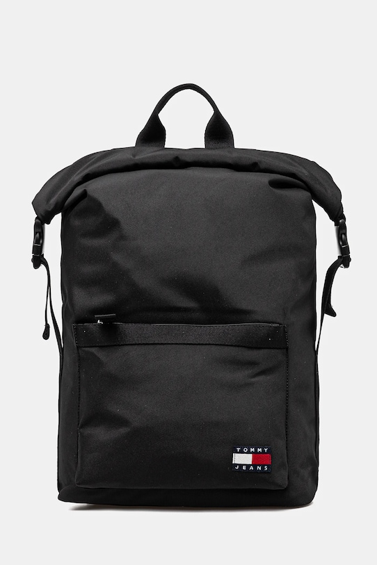 Batoh Tommy Jeans potisk černá AM0AM11965