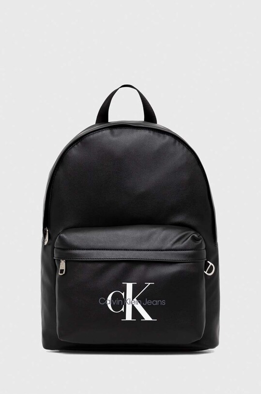 Ruksak Calvin Klein Jeans imitácia kože čierna K50K511522