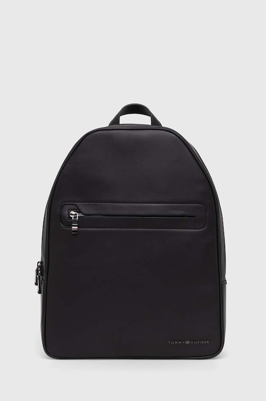 Batoh Tommy Hilfiger hladký černá AM0AM12231