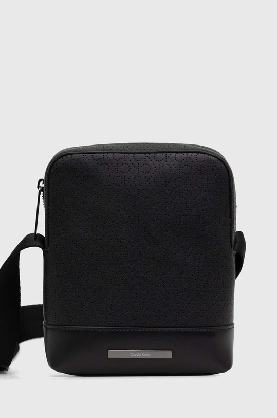 Calvin Klein saszetka nie mieści A4 czarny K50K511527