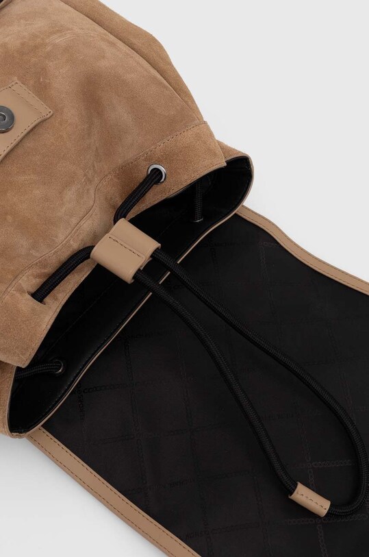Michael Kors zaino in pelle scamosciata 33S4LVCB2S marrone