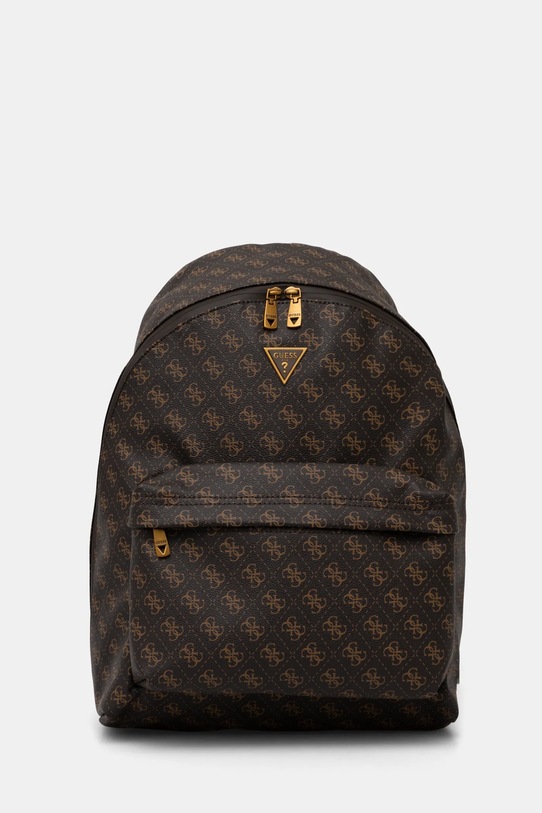 Ruksak Guess imitácia kože hnedá HMVELO.P4106