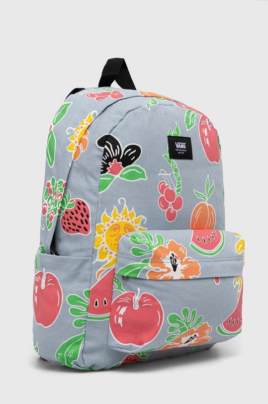 Vans rucsac din bumbac VN000H4WDSB1 albastru SS24