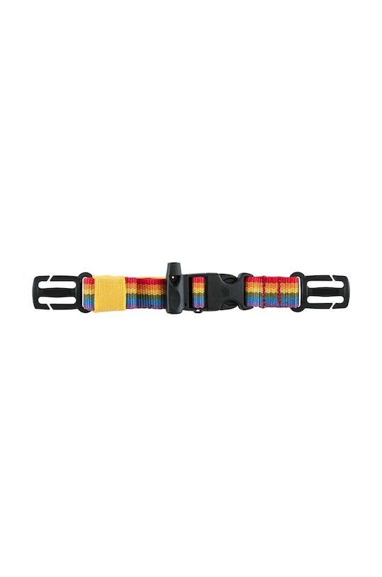 Fjallraven pasek Kanken Rainbow Chest Strap nie mieści A4 multicolor F23513.907