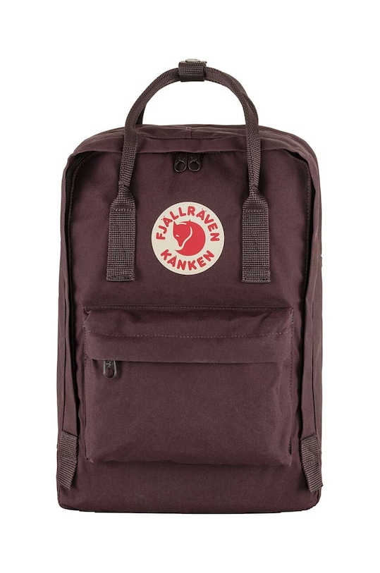 Рюкзак Fjallraven Kanken Laptop аппликация фиолетовой F23524.424