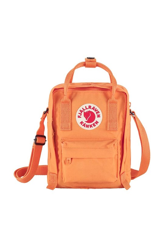 Рюкзак Fjallraven Kanken Sling аппликация оранжевый F23797.199