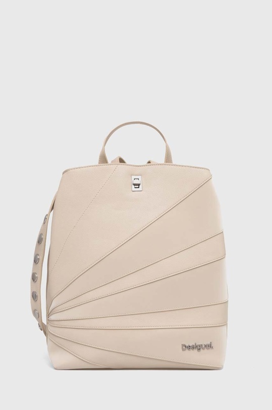 Ruksak Desigual jednofarebný béžová 24SAKP22
