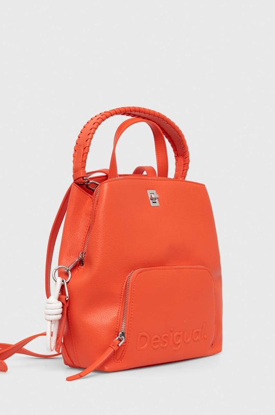 Desigual plecak HALF LOGO 24 24SAKP03 pomarańczowy SS24