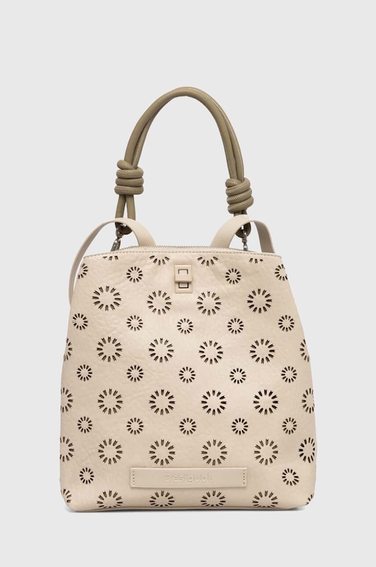 Desigual plecak AMORINA SUMY MIN wzorzyste beżowy 24SAKP09
