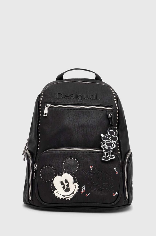 Ruksak Desigual x Disney imitácia kože čierna 24SAKP17