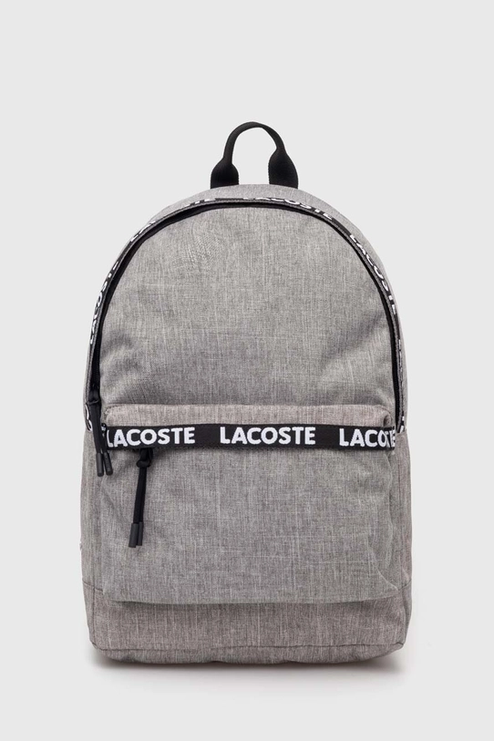 Рюкзак Lacoste гладкий серый NH4607