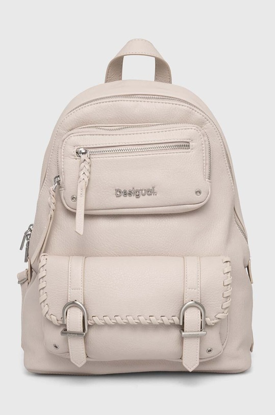 Desigual plecak OMNIA MOMBASA MULTI mieści A4 beżowy 24SAKP07