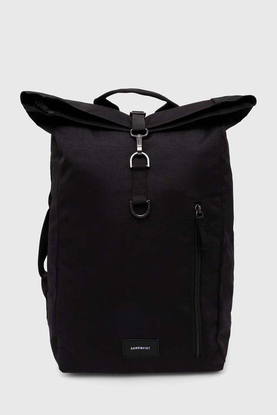 Sandqvist backpack Dante Vegan Planet friendly black SQA2397